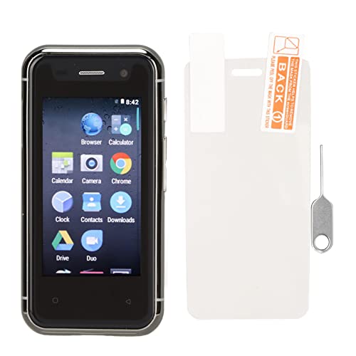 Ashata Unlocked Mini Smartphone, S9 4G Smartphone 2.5 Inch Dual Sim Cell Phone Student Pocket Cellphone, Support Wifi Bluetooth Hotspot, 2Gb 8Gb,Gifts For Students,Kids(White) #TOP7