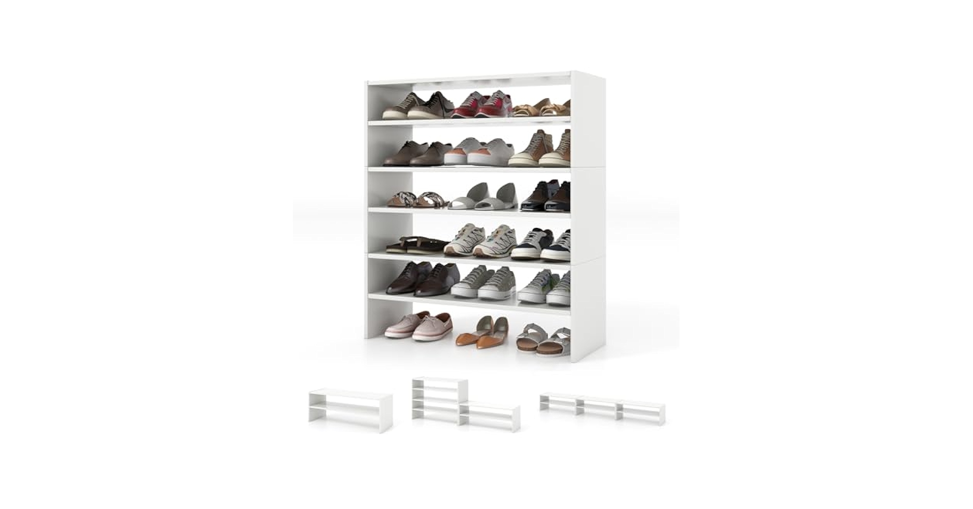②WWW_RACK WHAT WE WANT Amazon.com: VASAGLE Clothes Rack, Clothing Rack with Wheels