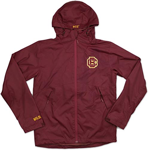 Big Boy Bethune-Cookman Wildcats S5 Mens Windbreaker Jacket [Maroon] - ID#8928-104-207-0-0