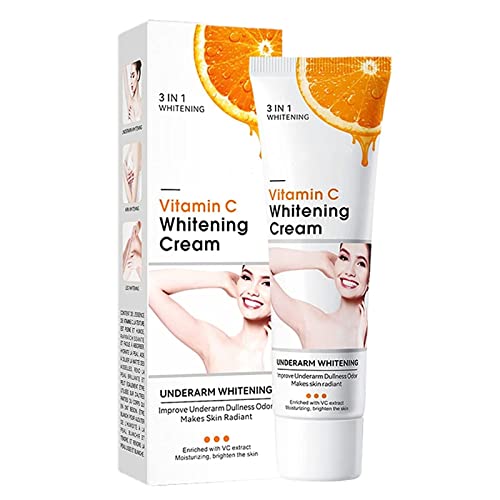 Leche Con Colageno Crema Aclarante Dunkle Hautaufhellungscreme Unterarmaufhellungscreme für Frauen Feuchtigkeitsspendende Aufhellungscreme für Achselknie