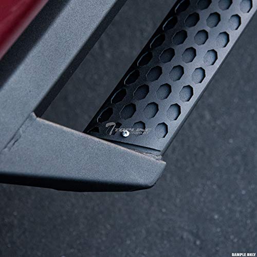 Estribos laterales negros mate para Dodge Ram 1500 y 2500 miniatura 7
