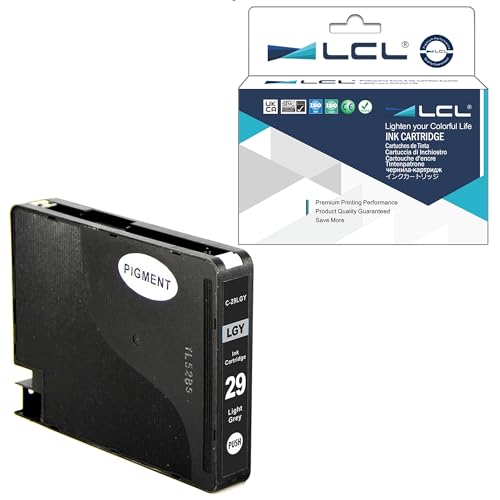 LCL Compatible Ink Cartridge PGI-29 PGI-29LGY 4872B001 (1 light Grey) Compatible for Canon PIXMA PRO-1