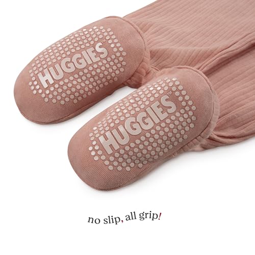 Image of HUGGIES Baby 3-pack Footed Coverall Pajamas