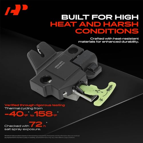 Image of A-Premium Trunk Latch Compatible with Toyota Corolla 2019-2023 Sedan, Rear Tailgate Lock Latch Actuator
