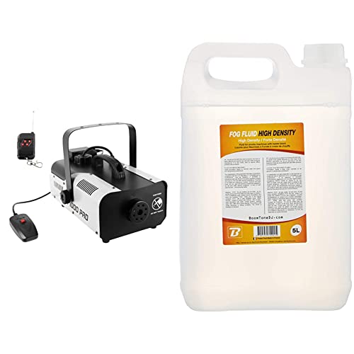 Machine à fumée F1000 PRO BOOF1000PRO Noir BoomToneDJ Fog Fluid High Density 5L