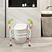 Toilet Safety Rails, 3 Adjustable Toilet Frame for Elderly, Foldable Handicap Toilet Handles for Seniors, Handicap, Disabled, 360° Rotatable Clamps, Fit Most Toilets (330 LBS Green)