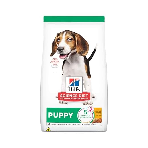 Hill's Science Diet, Ração, Cães Filhotes, Frango, 7,03 kg
