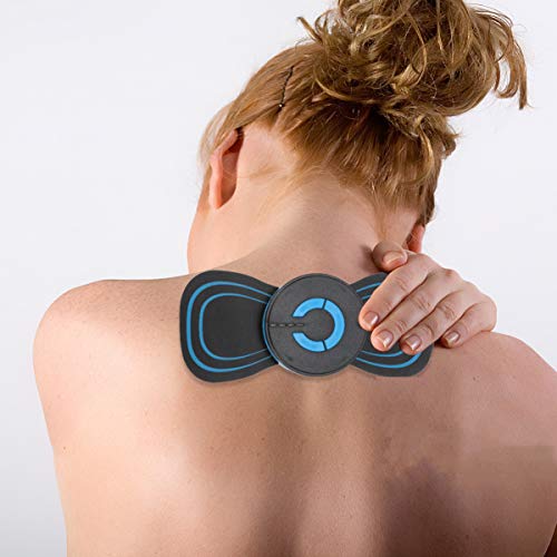 HEALLILY Massageador Elétrico de Pescoço Mini Massageador Cervical Ferramenta de Massagem Muscular D