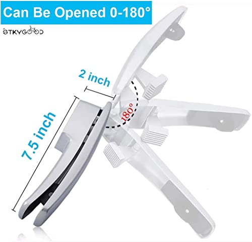 Garlic Press, Garlic Mince and Garlic Slice, 2 in 1 Garlic Press, Crushing Easy-Squeeze Garlic Press, Ergonomic Handle Rust Proof Dishwasher Garlic Press