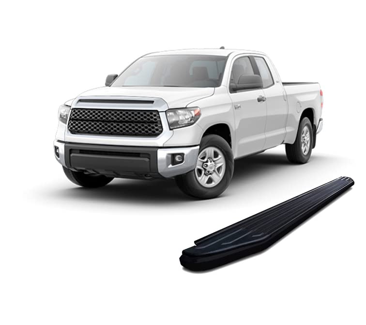 Estribos Black Horse compatibles con Toyota Tundra 2007-2021 miniatura 4