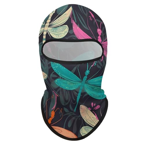 Balaclava para Hombres con Máscara de Dragonfly para Invierno, Protección Facial para Ciclismo y Esquí miniatura 1