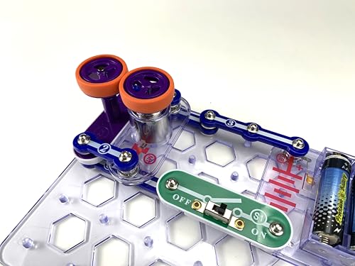 Snap Circuits Flight Deck Science/STEM Toy kit | Ages 8+ | Construction Gift for Boys and Girls