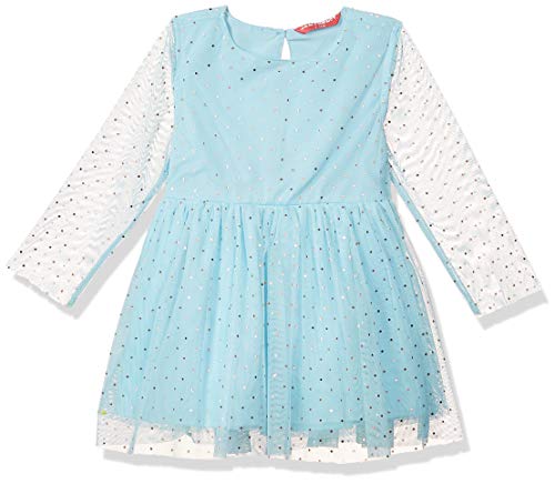 Image of Amazon Brand - Jam & Honey Baby-Girl's Polyester Skater Knee-Length Dress