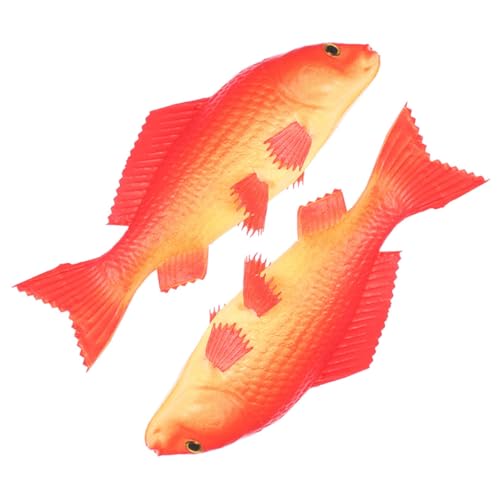 LALAFINA 2個 リアルな姿勢と再現性を持製?真?模型点 小型フィギュアとして寝室やの装飾に 動物学習にも活用可能な魚形オーナメント