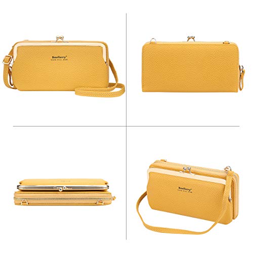 Imeetu ZZD200606US Pu Leather Women Crossbody Cell Phone Bag Shoulder Handbag Wallet thumb #4