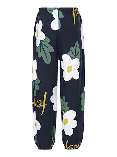 Kids Boys Girls Bohemian Harem Pants Elastic Waist Baggy Casual Trousers for Hippie Dance Sport Yoga2