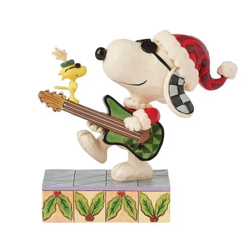 Enesco Peanuts by Jim Shore Snoopy and Woodstock Schaukelfigur, 12,7 cm, mehrfarbig