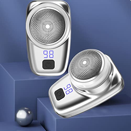 Electric Shaver For Men, 2023 Newest Mini Electric Razor, Pocket Size Portable Usb Rechargeable Waterproof Shavers Easy One-Button Use Suitable For Car,Home,Travel Gifts For Father's Day Boys #TOP3