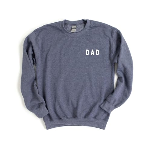 Dad Long Sleeve Crewneck Sweatshirt Dad Letter Print Graphic Shirts Pullover Tops, Daddy, Dada sweatshirt3