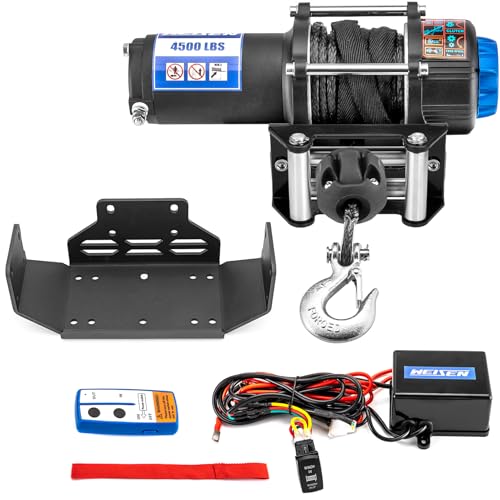WeiSen 4500lb Electric Winch Kit for Honda Pioneer
