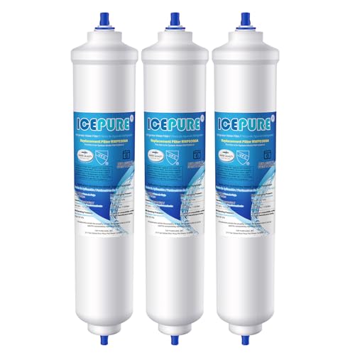 ICEPURE Filtre à eau pour réfrigérateur Compatible Avec Samsung DA29-10105J, DA29-10105J HAFEX/EXP, DA99-02131B, WSF-100, EF9603, HAIER LG Réfrigérateur...
