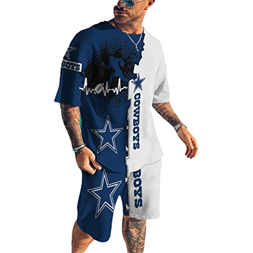 Ensemble de sport d'été homme t-shirt manches courtes et short anti-transpiration S
