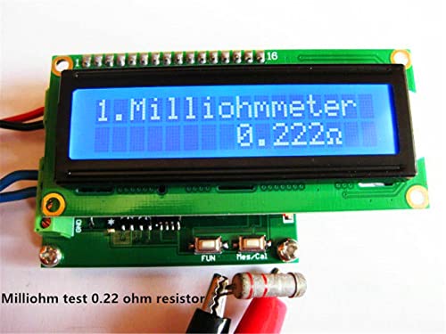 Image of High Precision HR390 Milliohm Meter 0.001-120Ω Ohmmeter Low Resistance Tester Capacitance Meter Testing Module