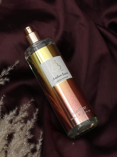 Image of BROWN BUTTER- Body Mist For Women & Men Perfume | Long Lasting fragrance | Instant Mood Lifter | Cruelty Free | 200 ml (Amber Love) Pack Of 2
