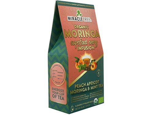 Miracle Tree S Moringa Energy Tea - Peach Mint Apricot thumb #1