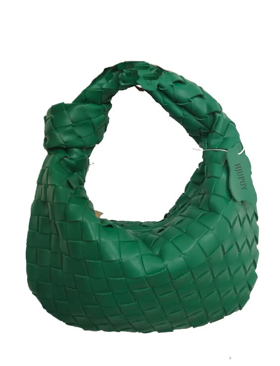 Women Fashion Designer Ladies Green Bag Bucket Purse Faux Leather