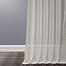HPD Half Price Drapes Linen Sheer Curtains 84 Inches Long Linen Curtain for Bedroom & Living Room (1 Panel), 50W x 84L, Gardenia