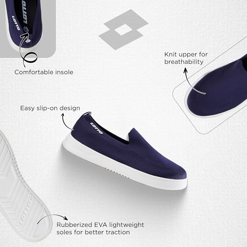Image of Lotto Men Strada Slip on Sneakers
