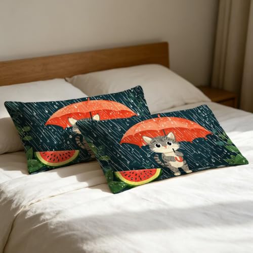 Housse de coussin chat 40x80 lavable pour canapé et salon - 6