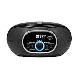 Lieferumfang: MEDION LIFE MD47111 E65711 CD/MP3 Boombox, Netzkabel, Bedienungsanleitung, Garantiekarte