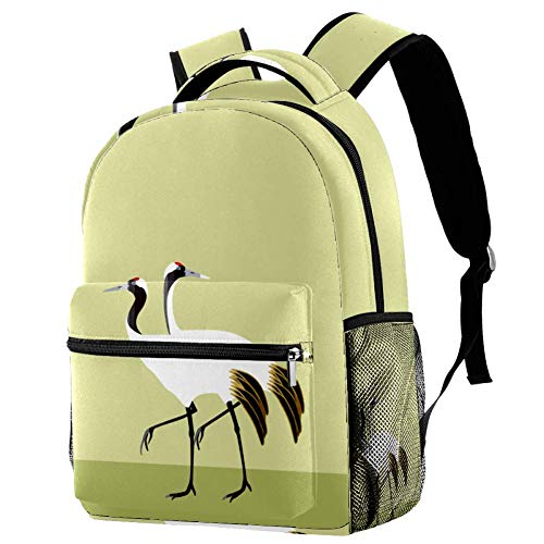 Mochila preescolar de dos grúas para niños  para pequeños de la escuela de guardería