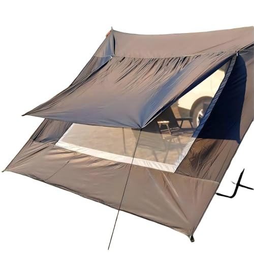 ZHXWMF88 Car Side Tent for Subaru Outback, Sun Shade with Outdoor Privacy Wall,Black