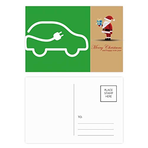 Cartes postales de remerciement Père Noël écoresponsables | Lot de 20