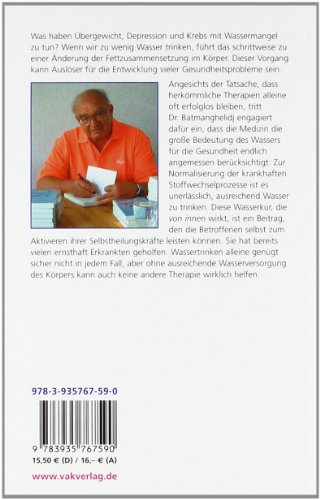 Die Wasserkur bei Übergewicht, Depression und