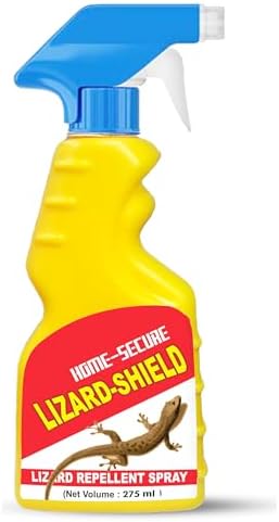 Home-Secure Lizard-Shield Lizard Repellent Spray | Chemical-Free Anti Lizard Spray | Natural, Herbal, Safe Lizard Repellent For Home -275 ml, Upto 90 Days Long Lasting Protection From Lizards