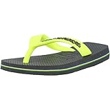 flip flop kinder gesund Schlüpfen Verschluss Havaianas Brasil Logo, Unisex-Kinder Zehentrenner, New Graphite, 33/34 EU (31/32 Havaianas)
