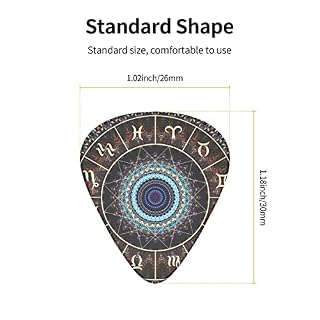 Lot de 12 médiators noirs pour guitare électrique, basse acoustique, cadeau avec boîte - Les Beatles, Paul McCartney, John Lennon, RIngo Starr, George Harrison Lot de 12 médiators noirs pour guitare électrique, basse acoustique, cadeau avec boîte – Image 5