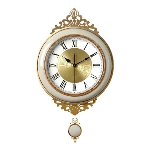 Horloge en céramique blanche pour une atmosphère murale élégante