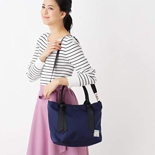 Amazon パサージュ ミニョン Passage Mignon Lバッグ リボン風 2wayトートバッグ ネイビー 093 00 Passage Mignon パサージュ ミニョン レディースバッグ 財布