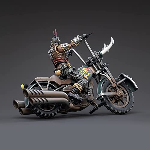 Joytoy 1/18 Action Figure And Motorcycle The Cult Of San Reja Collectible Military Model(Logan And Hell Walker H20) #TOP2