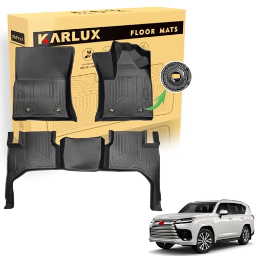 KARLUX �g���^�V�^���N�T�X LX600 �n��p �t���A�}�b�g�B5/7�l����p�̃t���A�}�b�g3D�J�[�}�b�g�͖h���E�h���E�h����TPE�f�ސ��BLEXUS LX600�n 2022�N1��-���s�A7�l���t���A�}�b�g�ɍœK�����ꂽ�J�X�^���݌v�B (1-2���