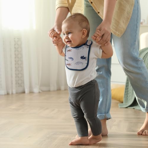 Image of Muslin Baby Bibs for Drooling and Teething,Bibs for Boys Girls