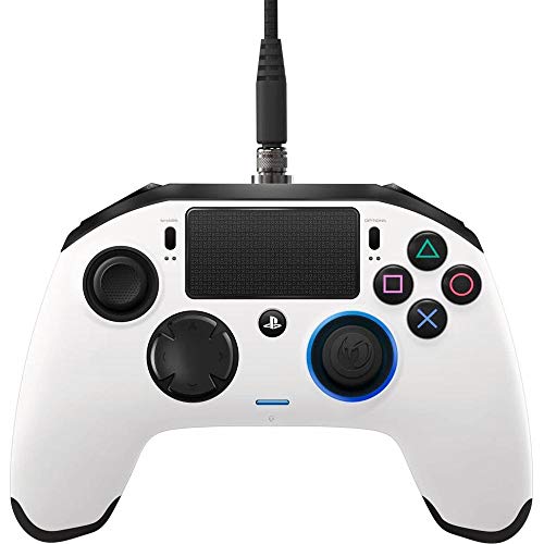 NACON Revolution Pro Controller V2 [Wired] Gamepad PS4/PC Playstation 4 Esports Fighting Customisable - WHITE