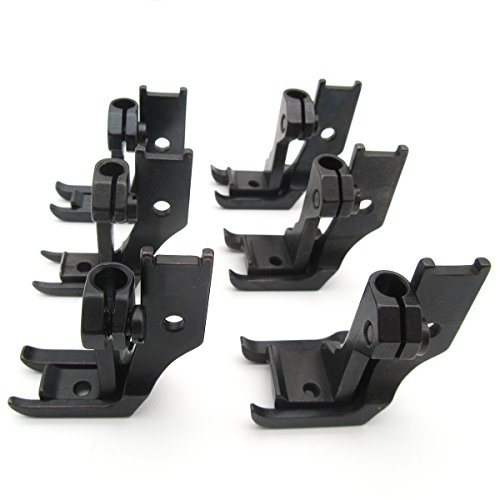 Set 6 Pies de Máquina de Coser Para Cordón y Ribete miniatura 5