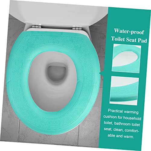 Cabilock Toilettendeckel Reise-Wc-Sitzbezüge Aufkleber Sitzschutz Warmer Toilettenbezug Badezimmer-Aufkleber Toiletteneinlagen Badezimmer-Sitzkissen Toilettensitzkissen – Bild 3
