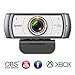 Spedal Full HD Webcam 1080p, Live Streaming PC Camera con Microfono, 120 Gradi Ultra Wide Angle, Webcam USB per Xbox OBS XSplit Facebook Skype, Compatibile per Mac OS Windows 10/8/7